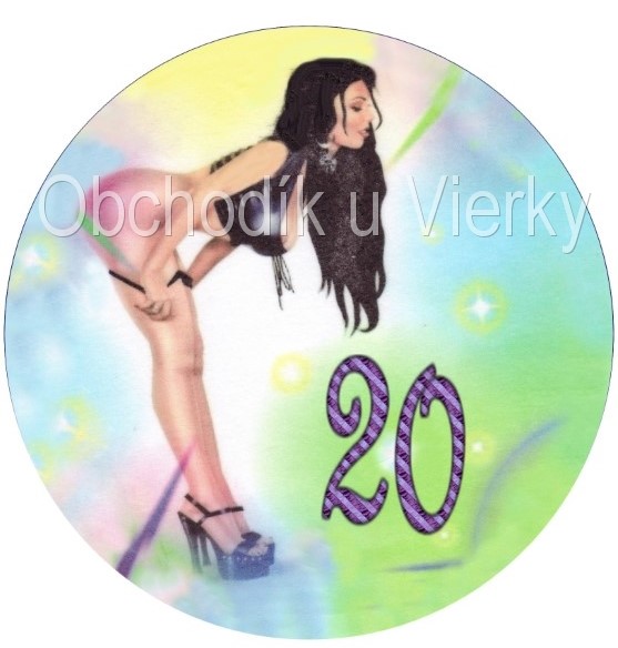 Jedlý obrázok narodeninové - 20-29 č.8047,09